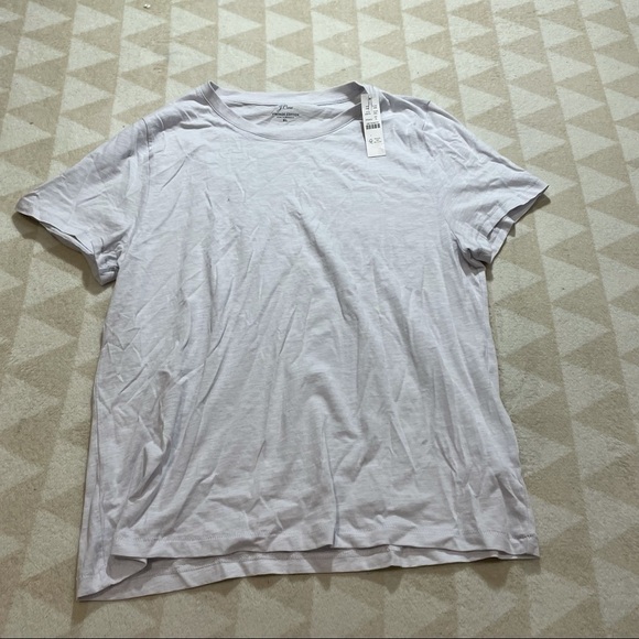 J crew vintage cotton crewneck tee shirt cloud - Picture 2 of 4